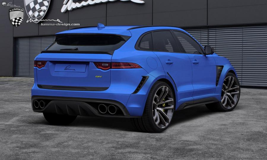  Jaguar F-Pace CLR F by Lumma Design 2016 года  (фото 3 из 4)